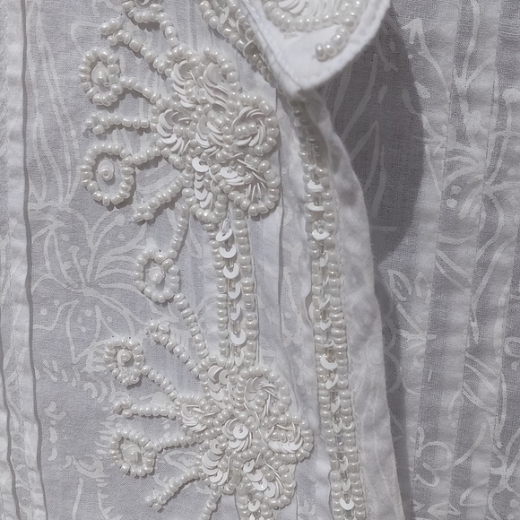 Lilly Pulitzer White Tunic Top - Picture 4 of 10